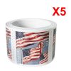 U.S. Flag 2022, 100Pcs/Rolls (500 Pcs)