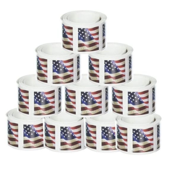 U.S. Flag 2017 First Class Roll of 100 (2000 Pcs)