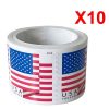 U.S. Flag 2018, 100Pcs/Rolls (1000 Pcs)